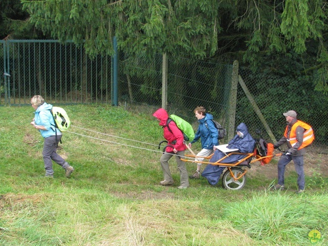 Randonnée joëlettes à Boninne