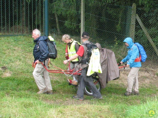 Randonnée joëlettes à Boninne