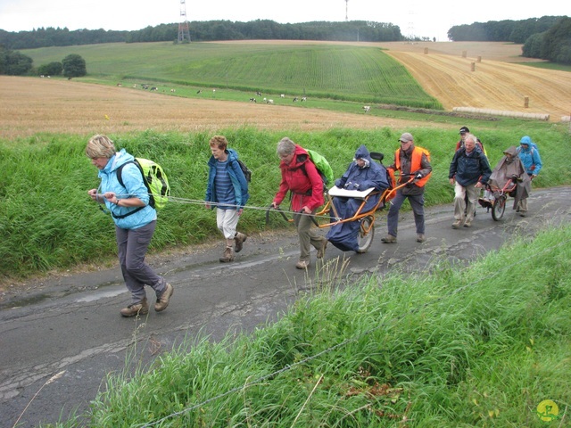 Randonnée joëlettes à Boninne