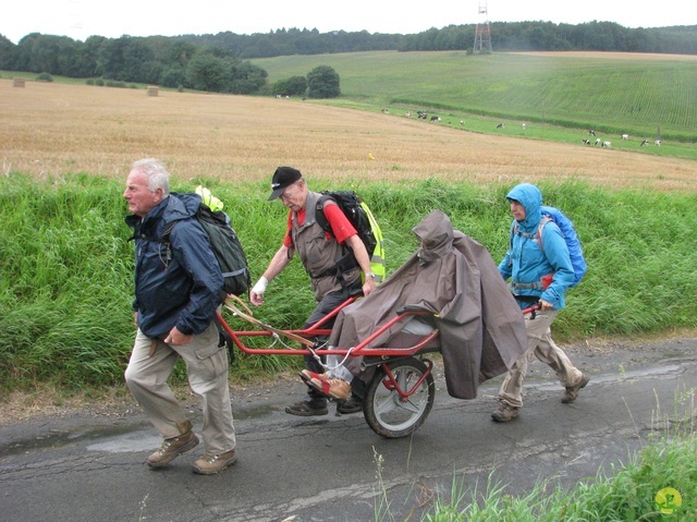 Randonnée joëlettes à Boninne