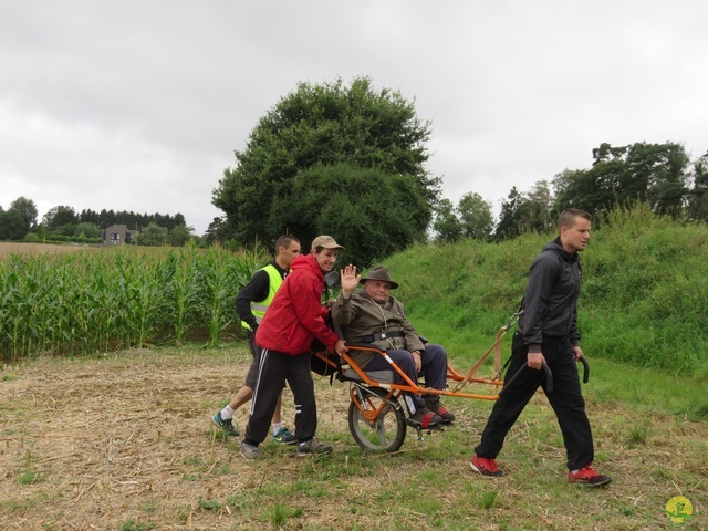 Randonnée joëlettes à Boninne