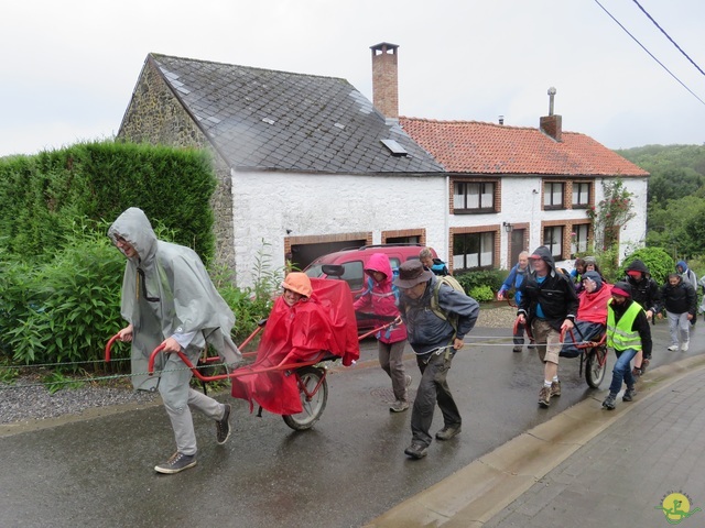 Randonnée joëlettes à Boninne