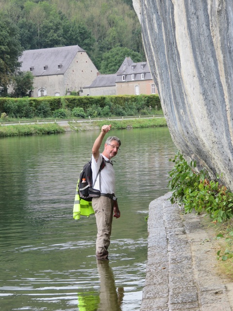 Randonnée joëlettes à Anseremme