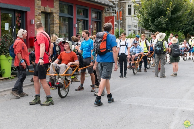 Randonnée joëlettes à Anseremme