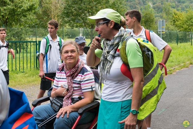 Randonnée joëlettes à Anseremme