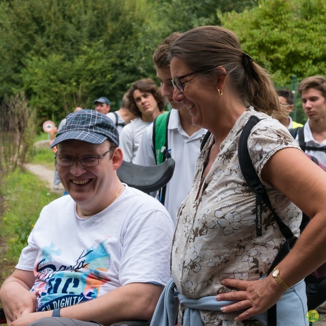 Randonnée joëlettes à Anseremme