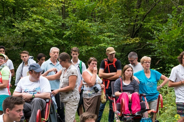 Randonnée joëlettes à Anseremme