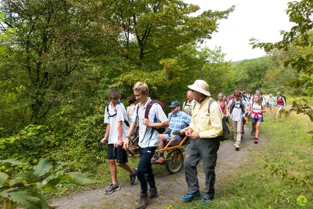 Randonnée joëlettes à Anseremme