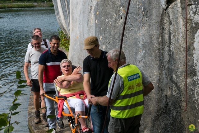 Randonnée joëlettes à Anseremme