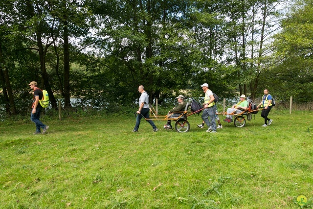 Randonnée joëlettes à Anseremme