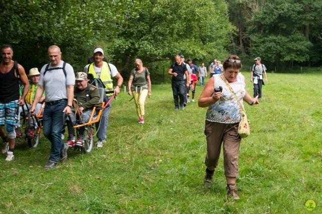 Randonnée joëlettes à Anseremme