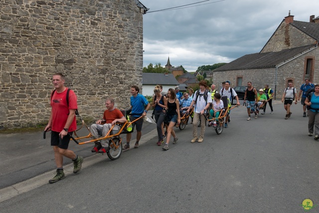 Randonnée joëlettes à Anseremme