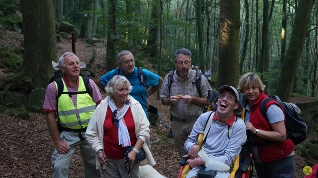 Randonnée joëlettes à Berdorf