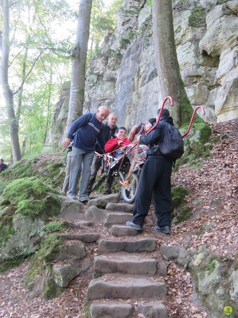 Randonnée joëlettes à Berdorf