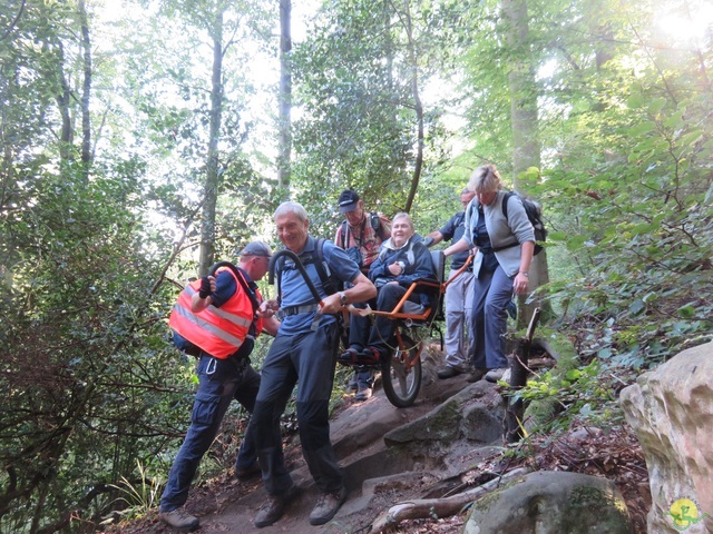 Randonnée joëlettes à Berdorf