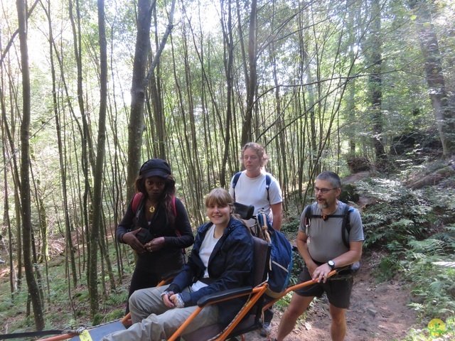 Randonnée joëlettes à Berdorf