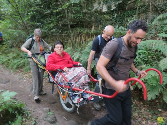 Randonnée joëlettes à Berdorf