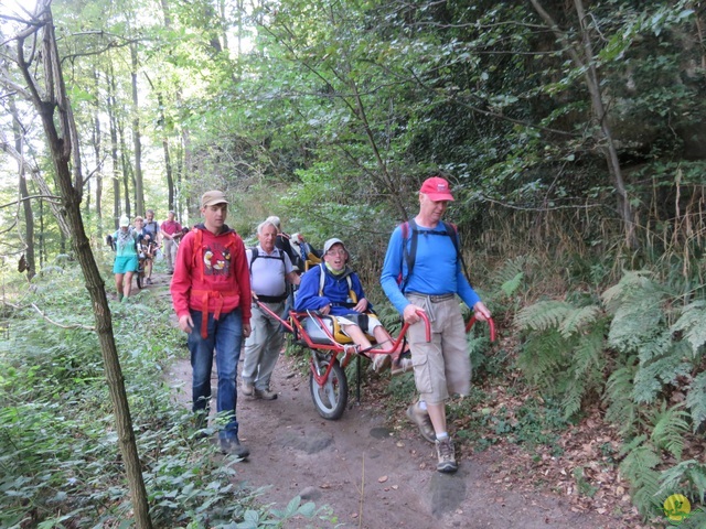 Randonnée joëlettes à Berdorf