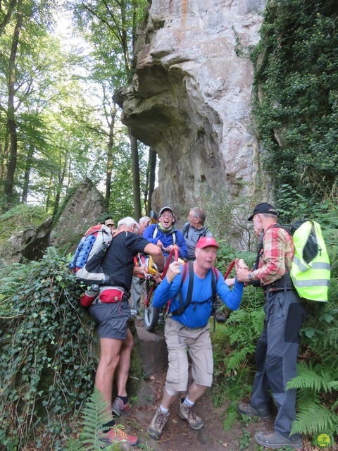 Randonnée joëlettes à Berdorf