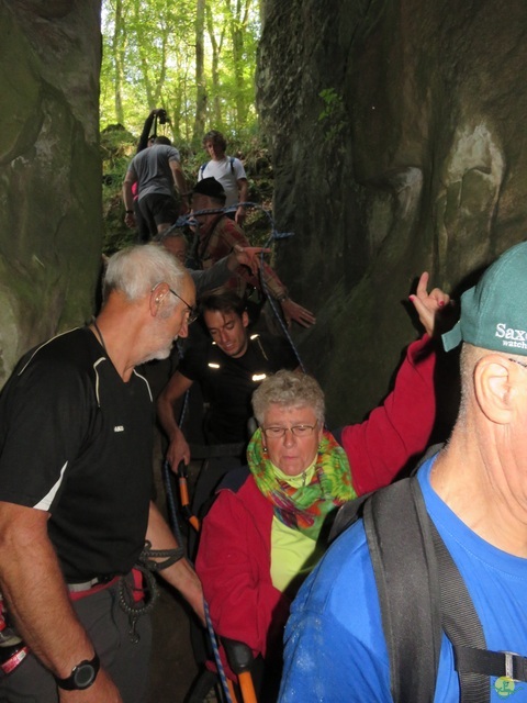 Randonnée joëlettes à Berdorf