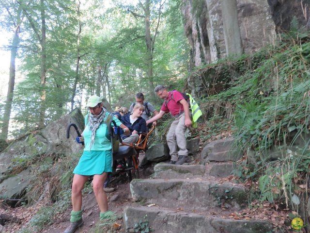 Randonnée joëlettes à Berdorf