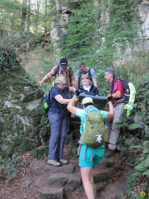 Randonnée joëlettes à Berdorf