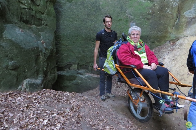 Randonnée joëlettes à Berdorf