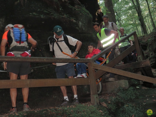 Randonnée joëlettes à Berdorf