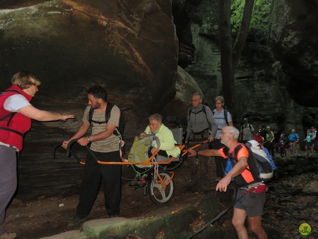 Randonnée joëlettes à Berdorf