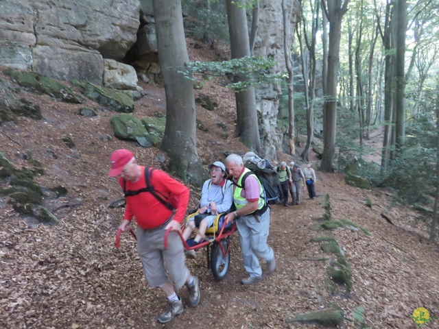 Randonnée joëlettes à Berdorf