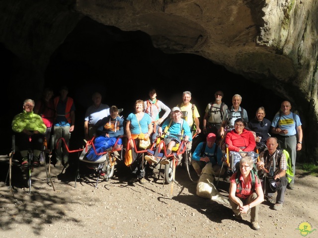 Randonnée joëlettes à Berdorf