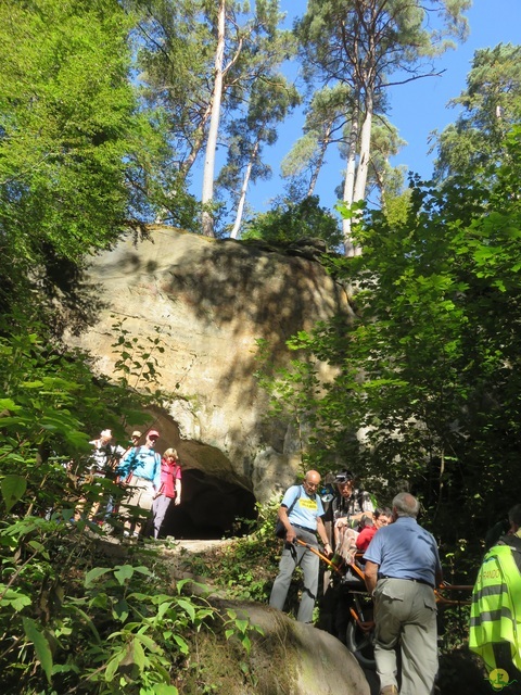 Randonnée joëlettes à Berdorf