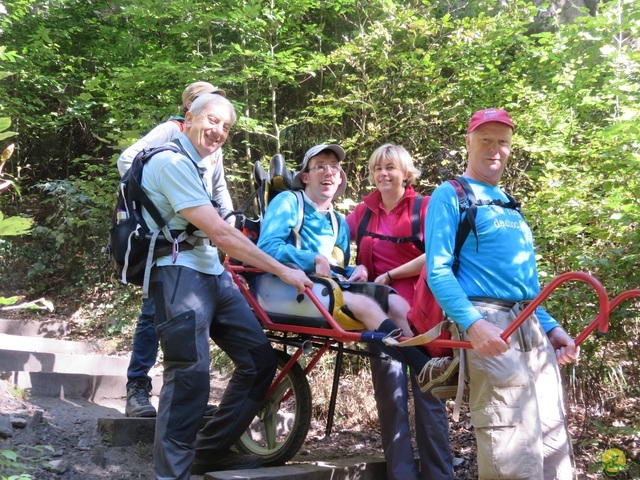 Randonnée joëlettes à Berdorf