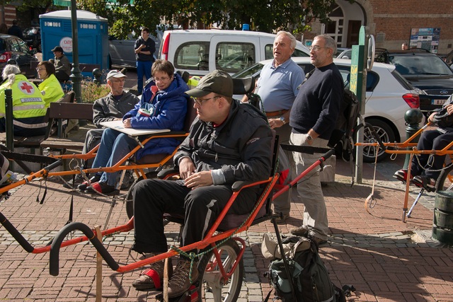 Randonnée joëlettes à Marche-en-Famenne