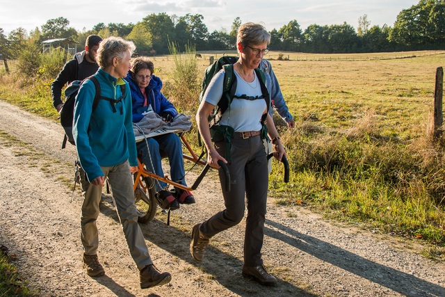 Randonnée joëlettes à Marche-en-Famenne