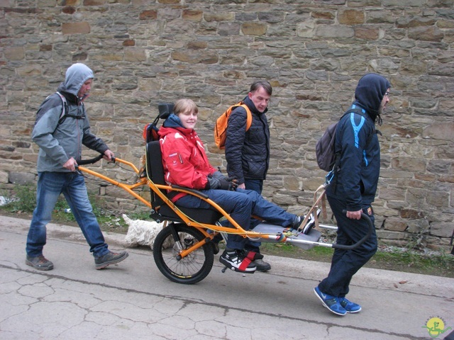 Randonnée joëlettes à Hermalle