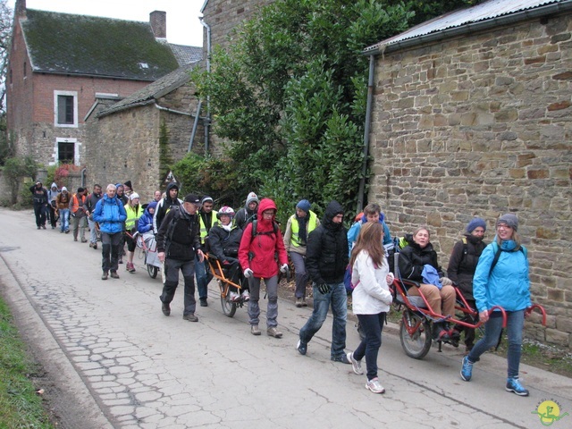 Randonnée joëlettes à Hermalle