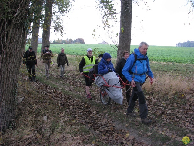 Randonnée joëlettes à Hermalle