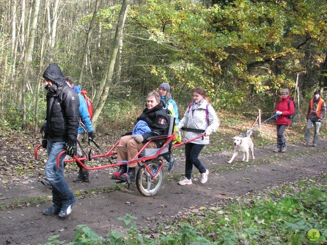 Randonnée joëlettes à Hermalle