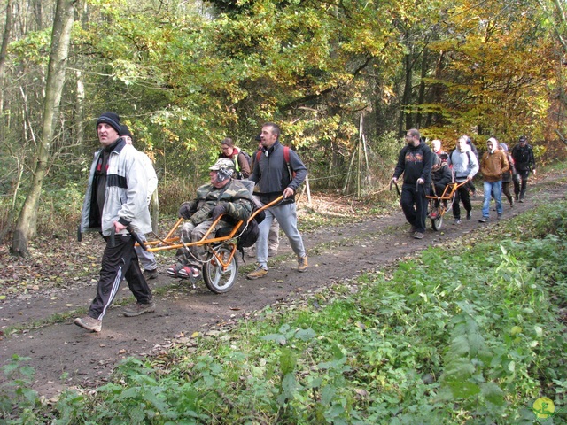 Randonnée joëlettes à Hermalle