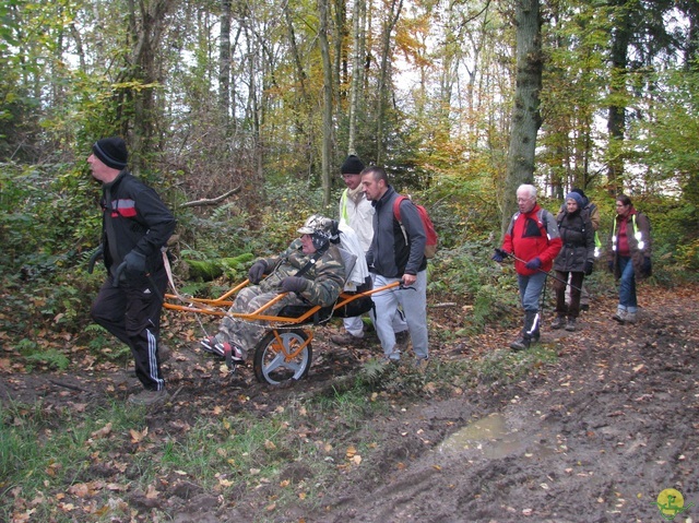 Randonnée joëlettes à Hermalle