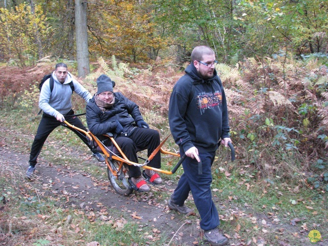 Randonnée joëlettes à Hermalle