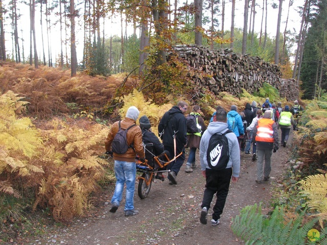 Randonnée joëlettes à Hermalle