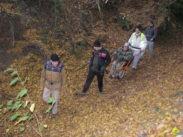 Randonnée joëlettes à Hermalle