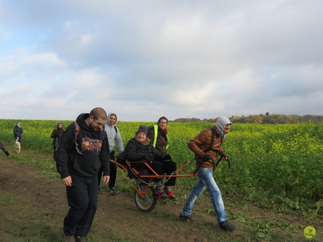 Randonnée joëlettes à Hermalle