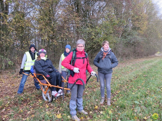 Randonnée joëlettes à Hermalle