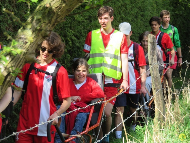 Randonnée joëlettes à Braine-le-Château