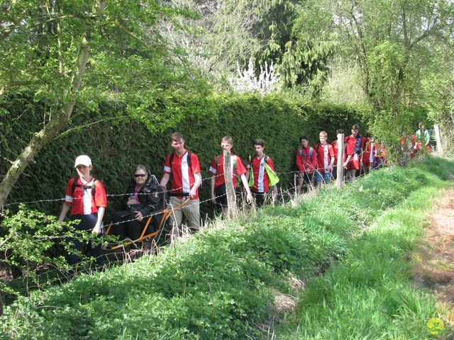 Randonnée joëlettes à Braine-le-Château