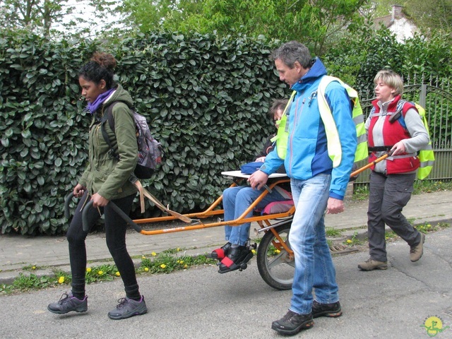 Randonnée joëlettes à Perwez