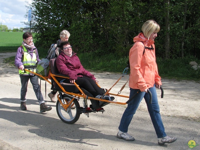 Randonnée joëlettes à Perwez